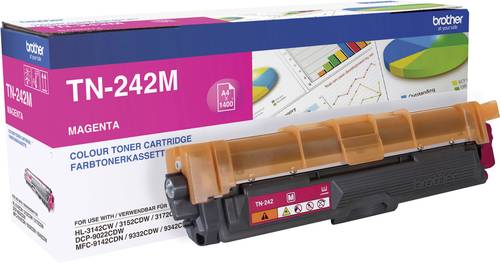 Brother Toner TN-242M Original Magenta 1400 Seiten TN242M Brother Toner TN-242M Original Magenta 1400 Seiten TN242M von Brother
