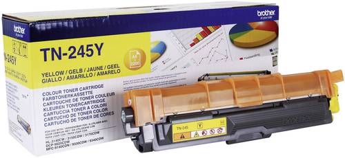 Brother Toner TN-245Y Original Gelb 2200 Seiten TN245Y von Brother