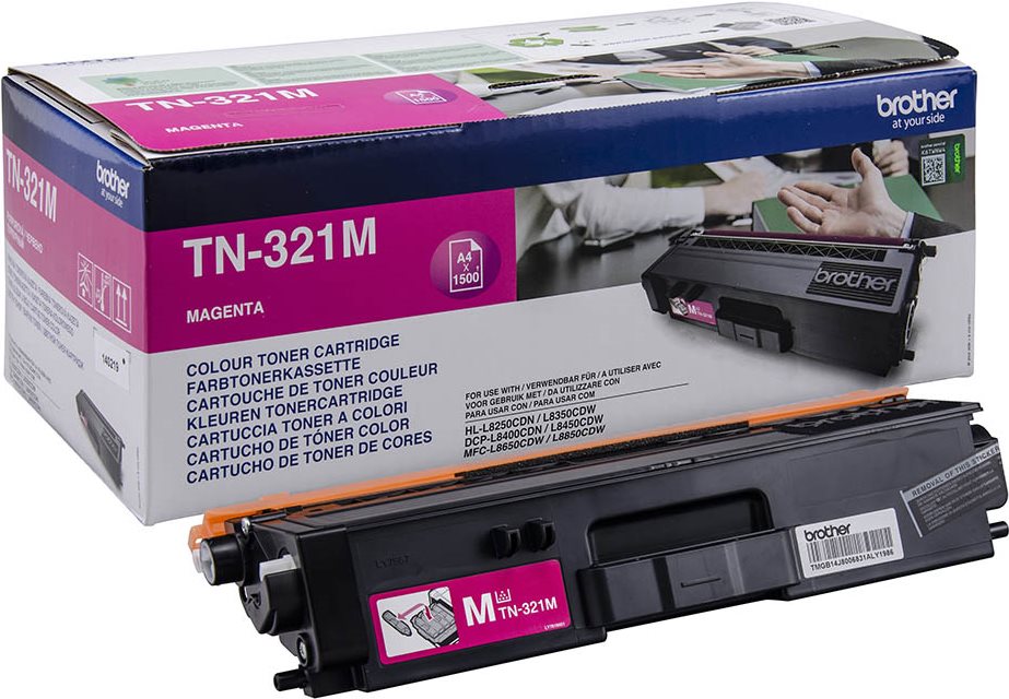 Brother Toner TN-321M - Magenta - Kapazität: 1.500 Seiten (TN321M) von Brother