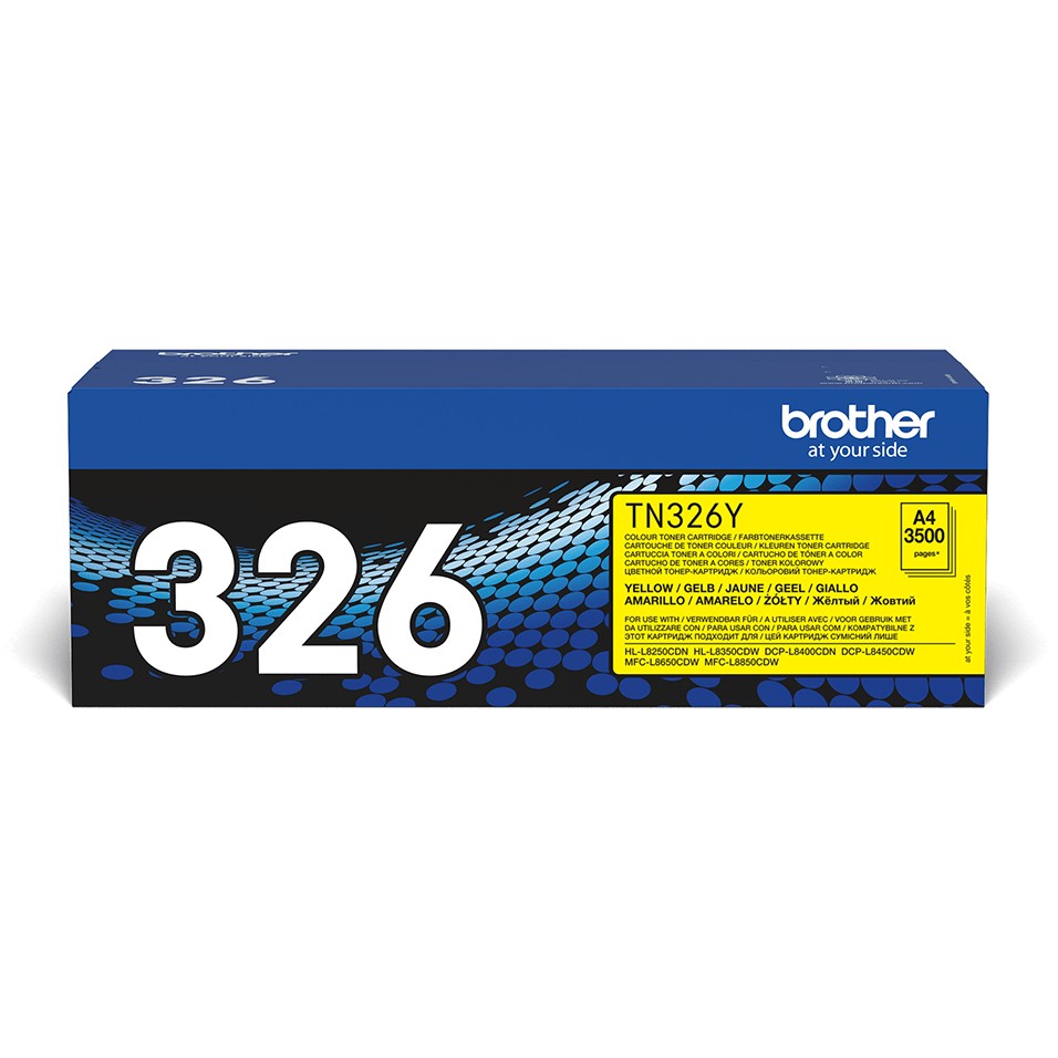 Brother Toner TN-326Y Gelb bis zu 3.500 Seiten nach ISO 19798 Brother Toner TN-326Y Gelb bis zu 3.500 Seiten nach ISO 19798 von Brother
