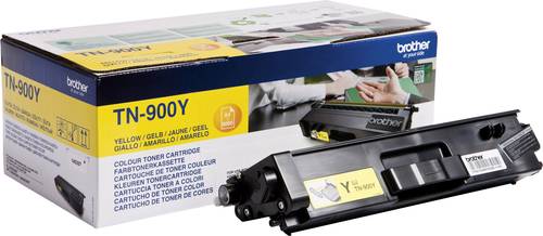 Brother Toner TN-900Y Original Gelb 6000 Seiten TN900Y von Brother