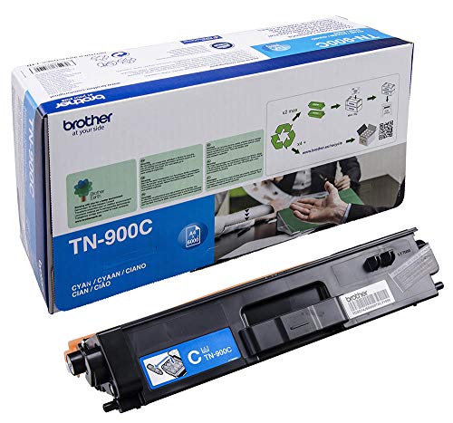 Brother Toner TN900C Cartridge Cyan EXTRA HIGH Capacity 6.000 Pages 1PACK von Brother