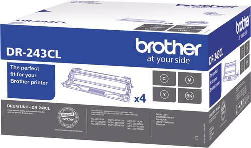 Brother Trommeleinheit DR-243CL DR243CL Original Schwarz, Cyan, Magenta, Gelb 18000 Seiten von Brother