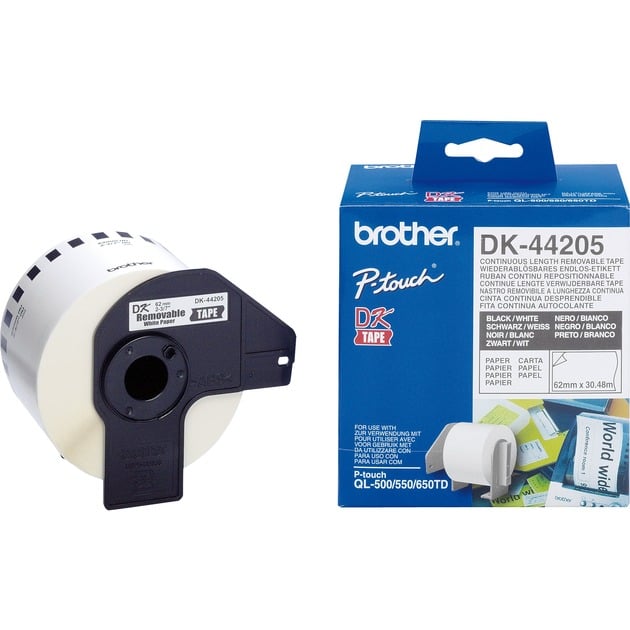 Endlos-Etikett (Papier) DK-44205, Schriftband von Brother