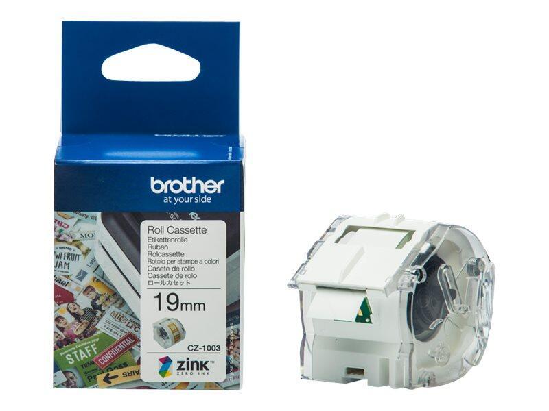 Original Brother CZ-1003 Farbetikettenrolle 19 mm breit, 5 m lang Original Brother CZ-1003 Farbetikettenrolle 19 mm breit, 5 m lang von Brother