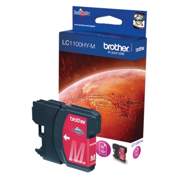 Original Brother LC1100HYM Tintenpatrone magenta Original Brother LC1100HYM Tintenpatrone magenta von Brother
