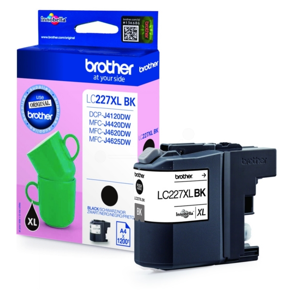 Original Brother LC227XLBK Tintenpatrone schwarz Original Brother LC227XLBK Tintenpatrone schwarz von Brother