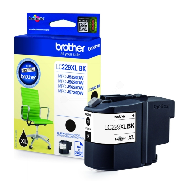 Original Brother LC229XLBK Tintenpatrone schwarz Original Brother LC229XLBK Tintenpatrone schwarz von Brother