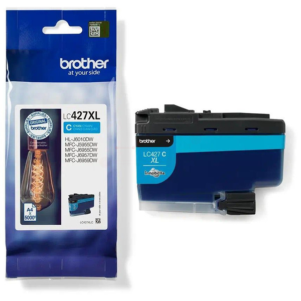 Original Brother LC427XLC Tintenpatrone cyan Original Brother LC427XLC Tintenpatrone cyan von Brother