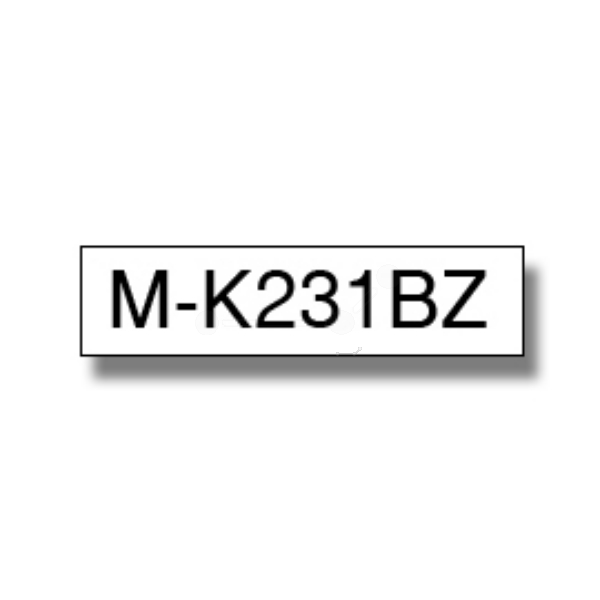 Original Brother MK231BZ P-Touch Farbband Original Brother MK231BZ P-Touch Farbband von Brother