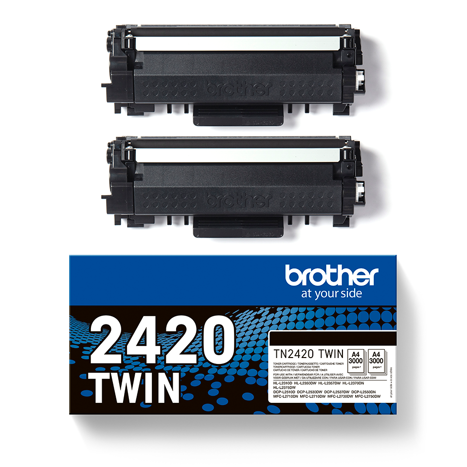 Original Brother TN2420TWIN Toner schwarz Original Brother TN2420TWIN Toner schwarz von Brother