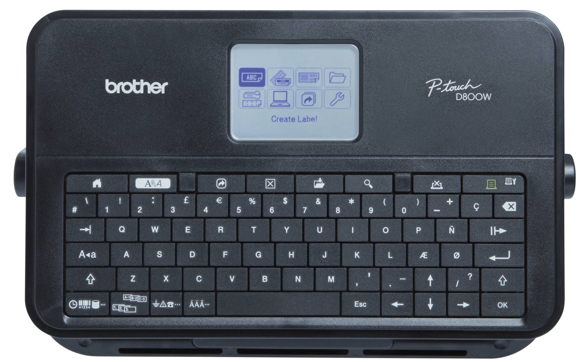 P-TOUCH D800W - PC Beschriftungsgerät, WLAN P-TOUCH D800W - PC Beschriftungsgerät, WLAN von Brother