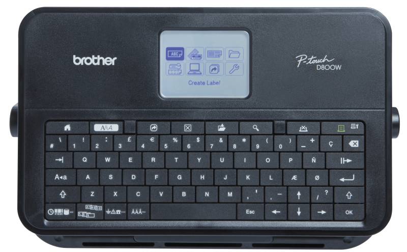 P-TOUCH D800W - PC Beschriftungsgerät, WLAN von Brother