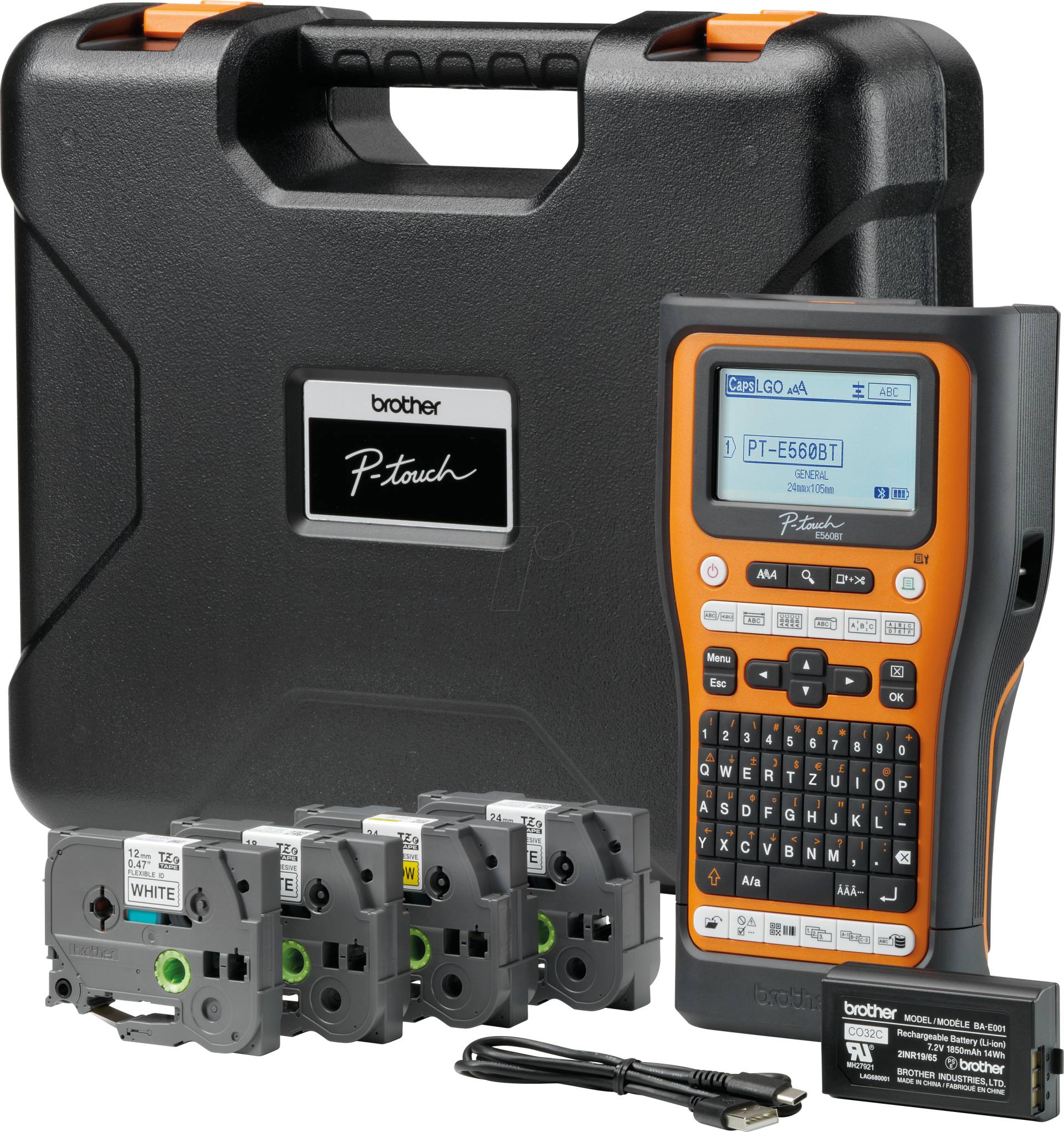 P-TOUCH E560BTSP - Industriebeschriftungsgerät, Handgerät P-TOUCH E560BTSP - Industriebeschriftungsgerät, Handgerät von Brother