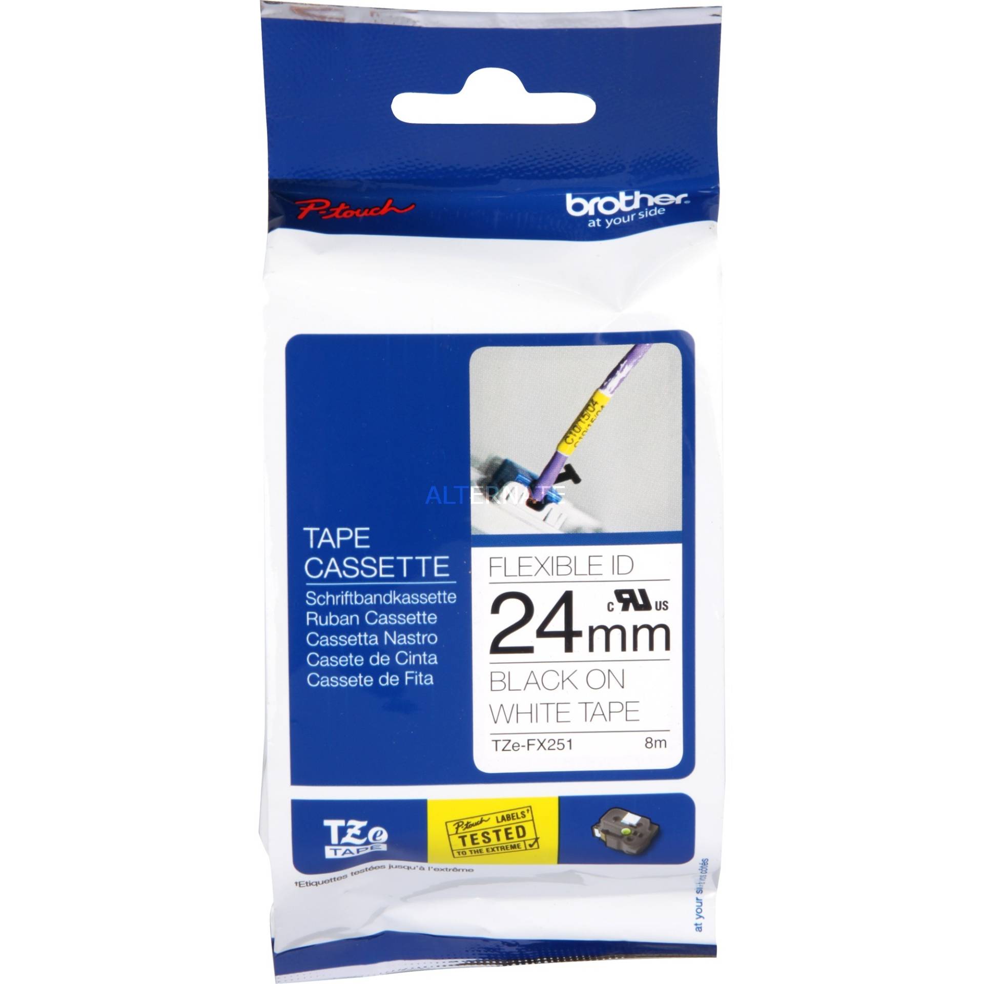 Schriftband TZe-FX251 Schriftband TZe-FX251 von Brother