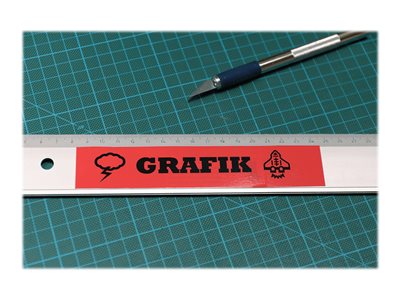 Schriftbandkassette Brother 36mm rot/schwarz TZe-461 von Brother