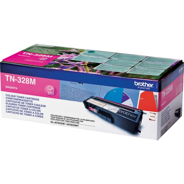 TN-328M magenta, Toner TN-328M magenta, Toner von Brother