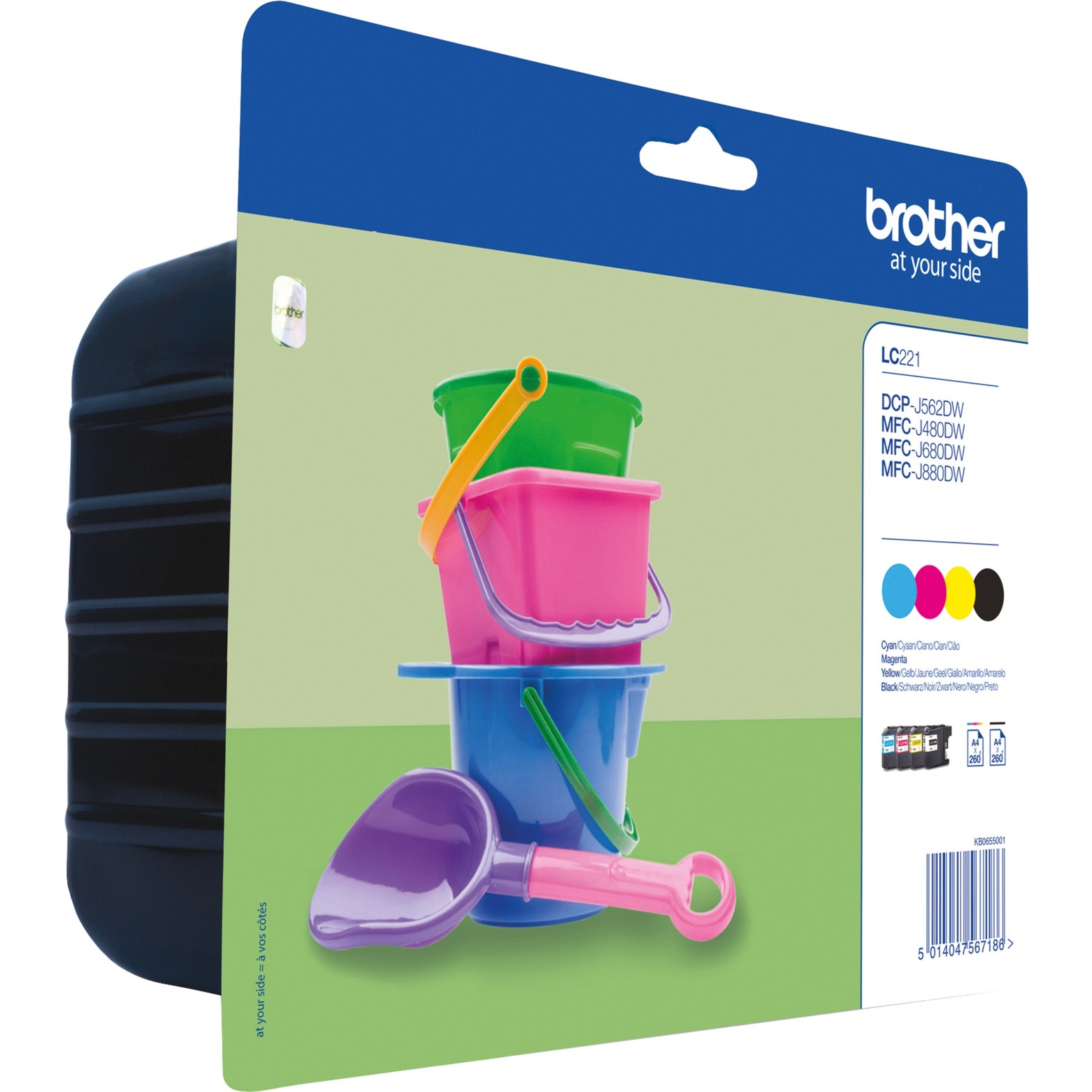 Tinte Valuepack LC-221 von Brother