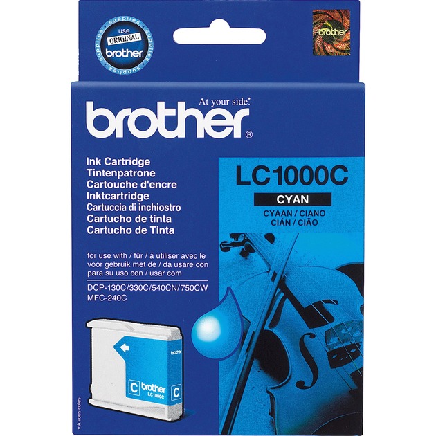 Tinte cyan LC-1000C von Brother