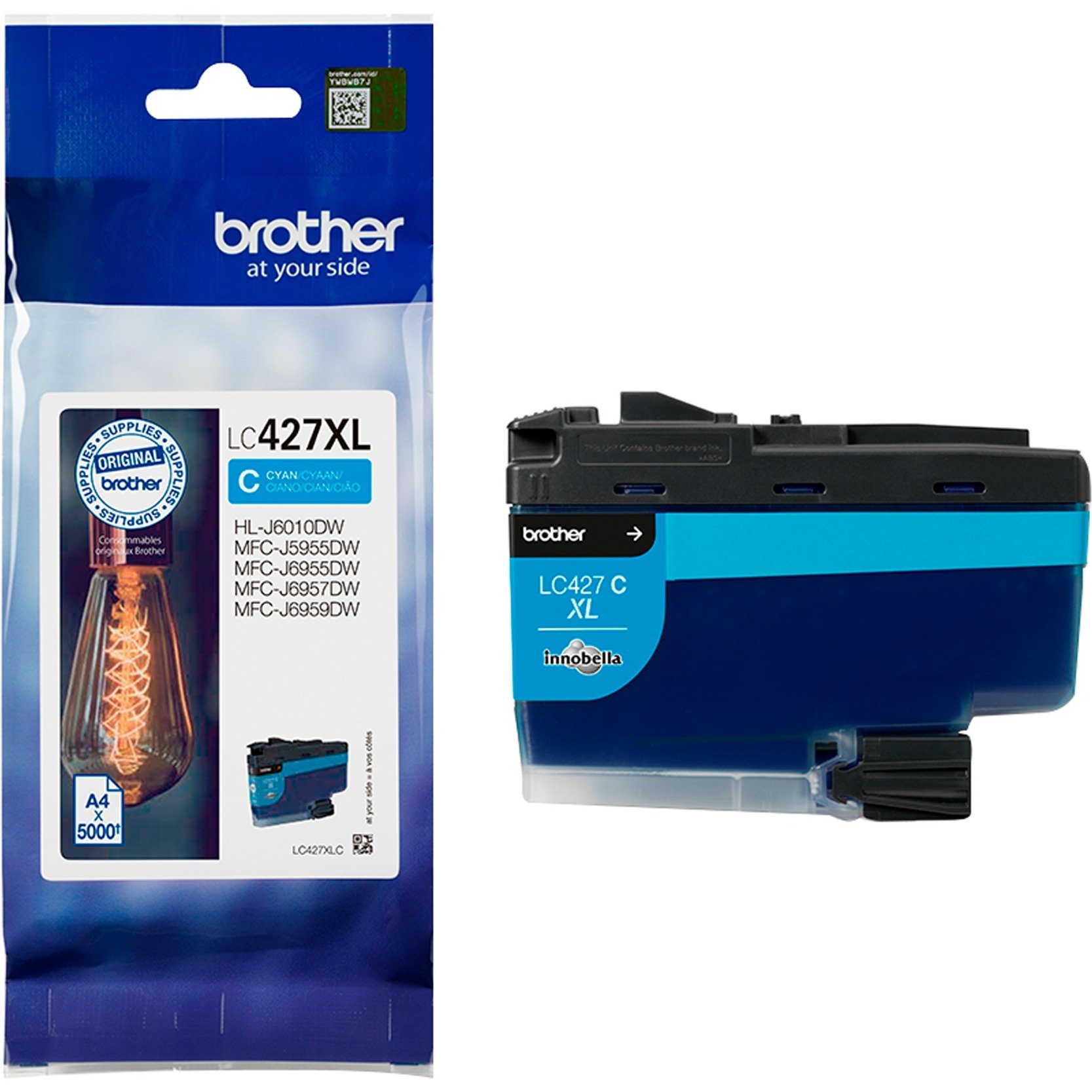 Tinte cyan LC427XLC Tinte cyan LC427XLC von Brother