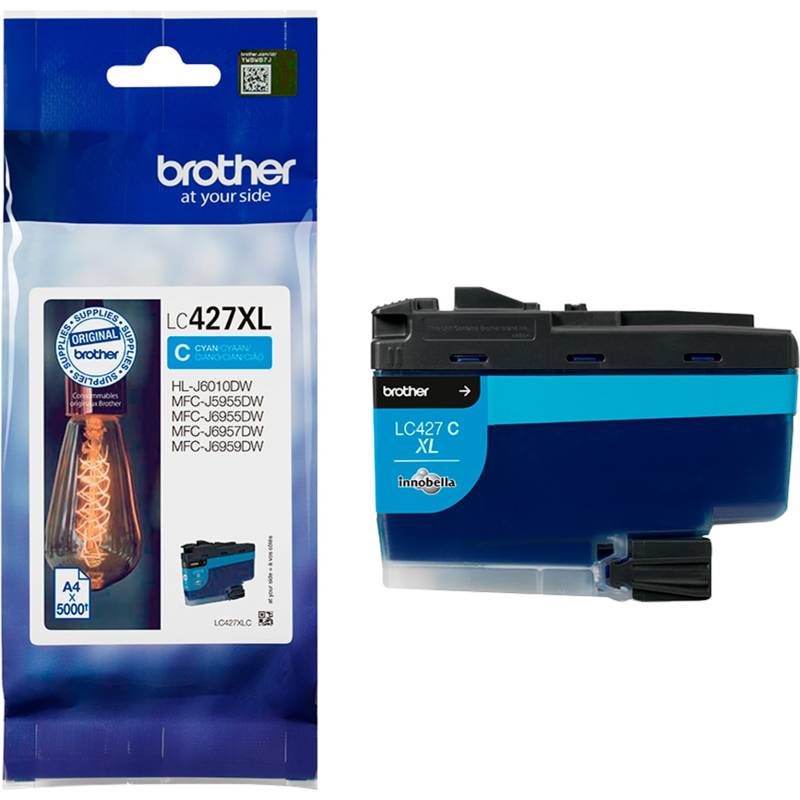 Tinte cyan LC427XLC von Brother