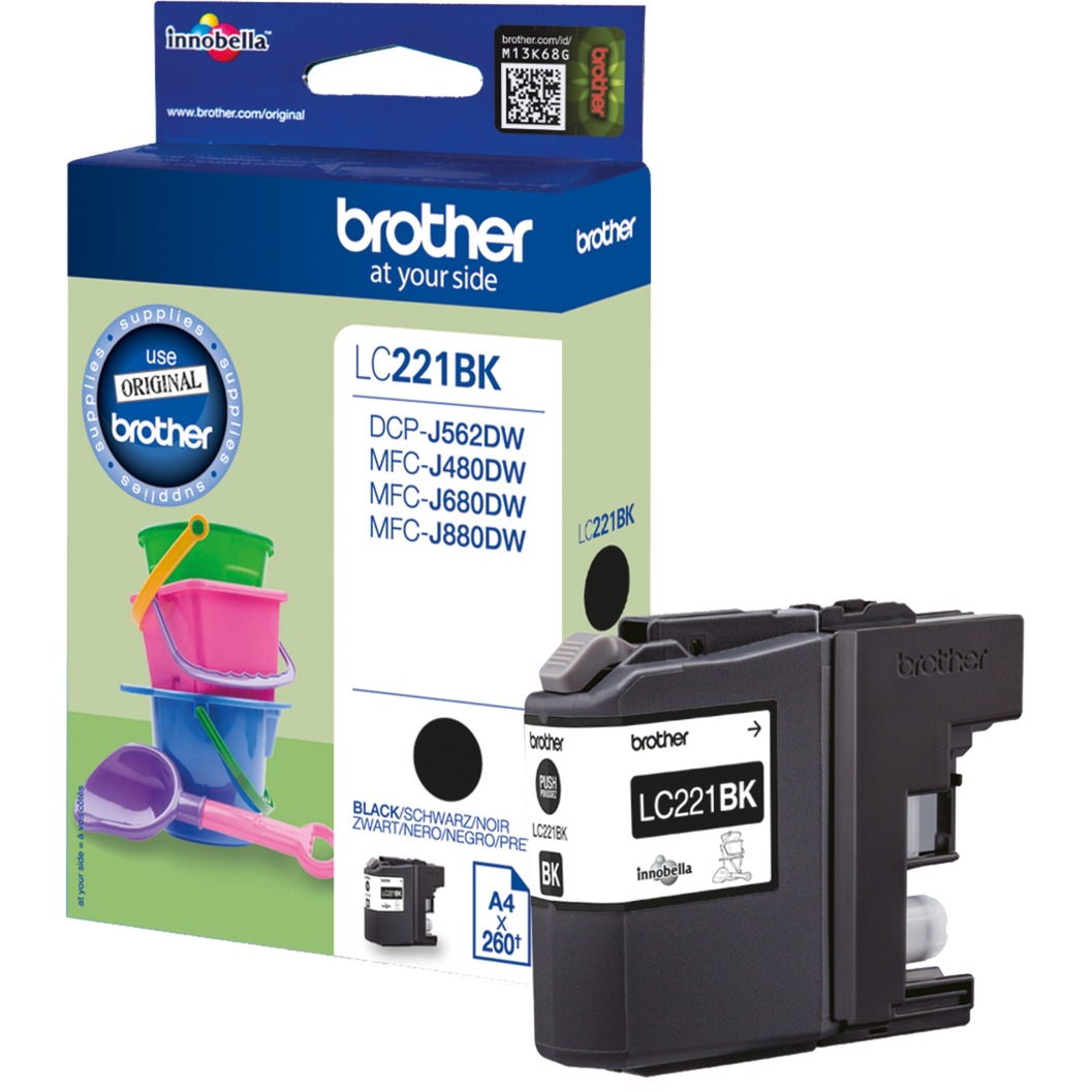 Tinte schwarz LC-221BK von Brother