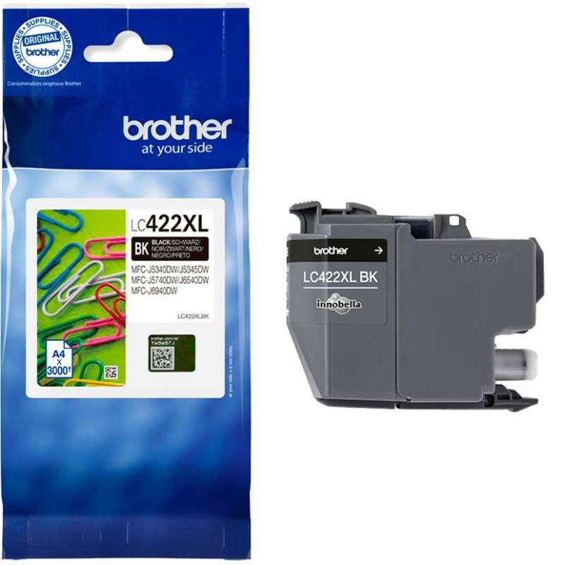 Tinte schwarz LC-422XLBK von Brother