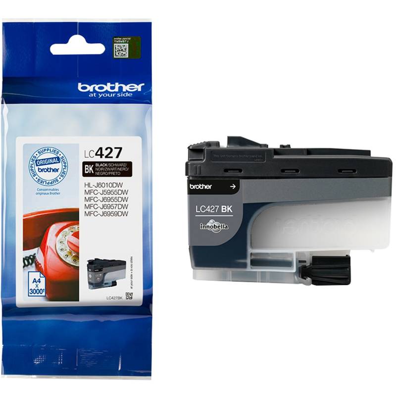 Tinte schwarz LC427BK von Brother