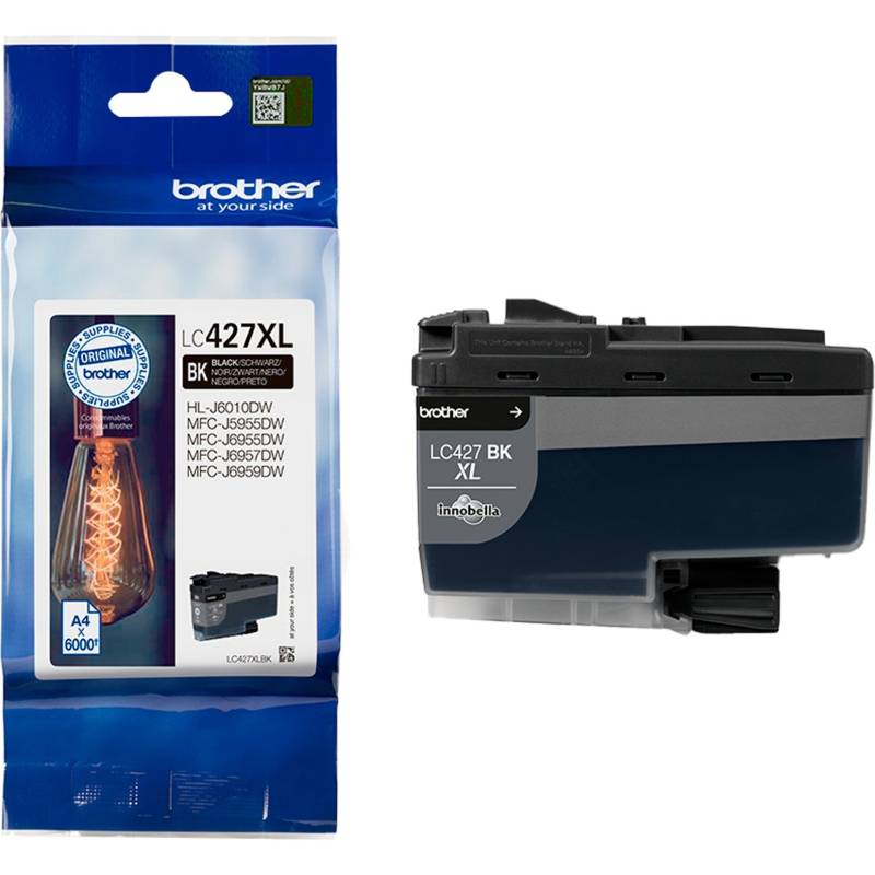 Tinte schwarz LC427XLBK von Brother