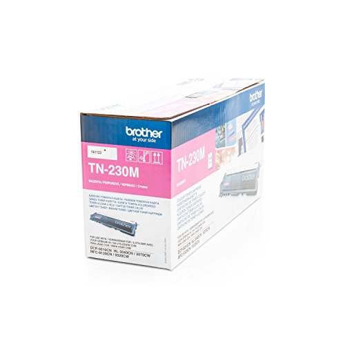 Toner TN230, 1400, Gruppe TN-230M, Deckung (%) 5%, magenta von Brother