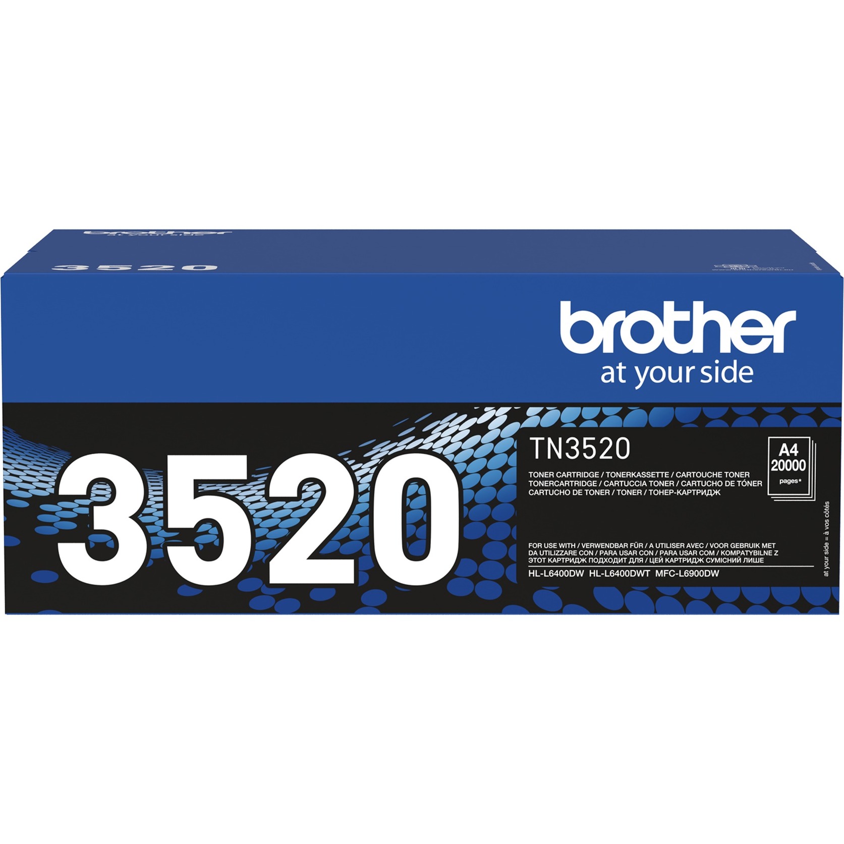 Toner schwarz TN-3520 von Brother
