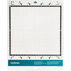 brother CADXMATLOW12 Schneidematte für Schneideplotter leicht klebend 305 x 305 mm (12 x 12 Zoll) für 0,1 - 0,3 mm dickes Material von Brother