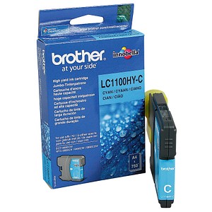 brother LC-1100HYC cyan Druckerpatrone brother LC-1100HYC cyan Druckerpatrone von Brother