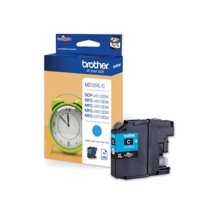 brother LC-125XLC cyan Druckerpatrone brother LC-125XLC cyan Druckerpatrone von Brother