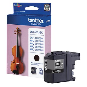 brother LC-127XLBK  schwarz Druckerpatrone von Brother