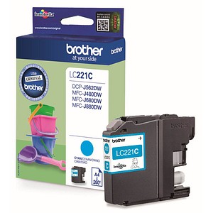 brother LC-221C  cyan Druckerpatrone von Brother