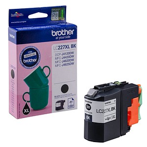 brother LC-227XLBK schwarz Druckerpatrone brother LC-227XLBK schwarz Druckerpatrone von Brother