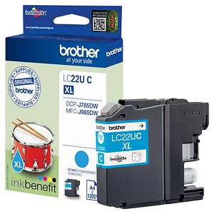 brother LC-22UC  cyan Druckerpatrone von Brother