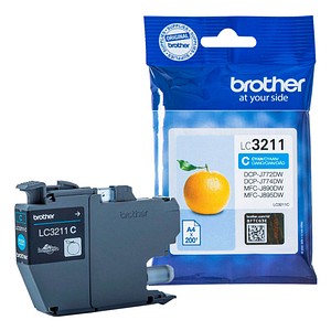 brother LC-3211C  cyan Druckerpatrone von Brother