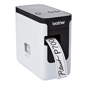 brother P-touch P700 Beschriftungsgerät grau, schwarz brother P-touch P700 Beschriftungsgerät grau, schwarz von Brother
