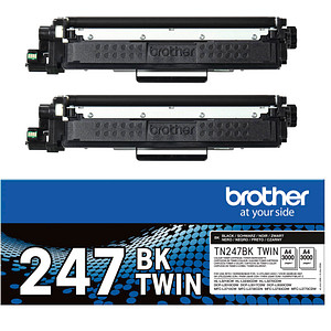 brother TN-247BKTWIN  schwarz Toner, 2er-Set von Brother