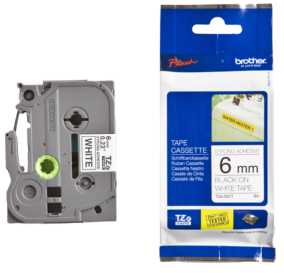 brother TZe-Tape TZe-S641 Schriftband extra stark, 18 mm brother TZe-Tape TZe-S641 Schriftband extra stark, 18 mm von Brother