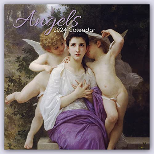 Angels – Engel 2024 – 16-Monatskalender: Original The Gifted Stationery Co. Ltd [Mehrsprachig] [Kalender] (Wall-Kalender) von Brown Trout-Auslieferer Flechsig