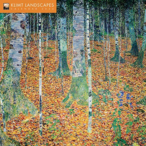 Gustav Klimt Landscapes - Gustav Klimt Landschaften 2024: Original Flame Tree Publishing-Kalender [Kalender] (Wall-Kalender) von Brown Trout-Auslieferer Flechsig