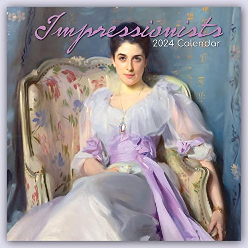 Impressionists – Impressionisten – Impressionismus 2024 – 16-Monatskalender: Original The Gifted Stationery Co. Ltd [Mehrsprachig] [Kalender] (Wall-Kalender) von BrownTrout