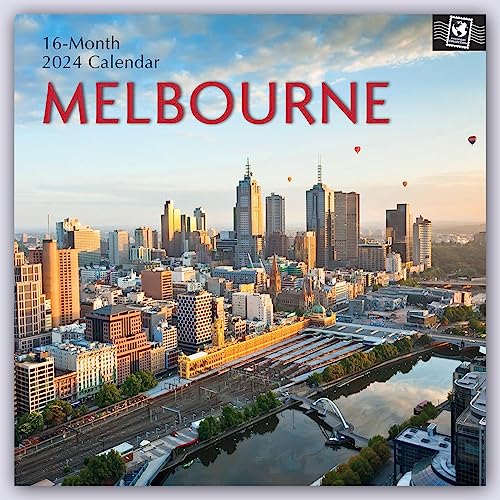 Melbourne 2024 – 16-Monatskalender: Original The Gifted Stationery Co. Ltd [Mehrsprachig] [Kalender] (Wall-Kalender) von Brown Trout-Auslieferer Flechsig