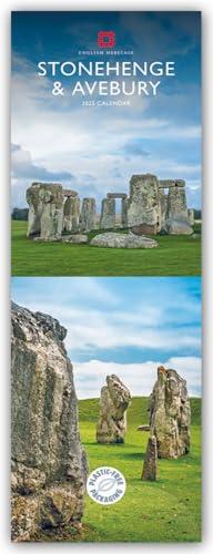 Stonehenge & Avebury 2025 – Slimline-Kalender: Original Carousel Calendar [Mehrsprachig] [Kalender] von Brown Trout-Auslieferer Flechsig