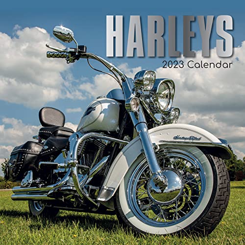 Harleys – Harley Davidson 2023 – 16-Monatskalender: Original The Gifted Stationery Co. Ltd [Mehrsprachig] [Kalender] (Wall-Kalender) von BrownTrout