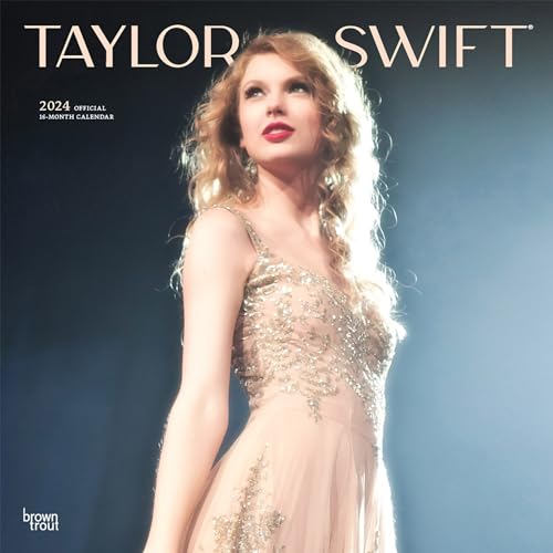 Taylor Swift 2024 – 16-Monatskalender: Original BrownTrout-Kalender [Mehrsprachig] [Kalender] (Wall-Kalender) von BrownTrout