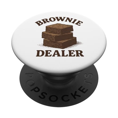 Brownie-Händler Baker Love Brownies Brownie PopSockets Klebender PopGrip Brownie-Händler Baker Love Brownies Brownie PopSockets Klebender PopGrip von Brownie Merch Co.